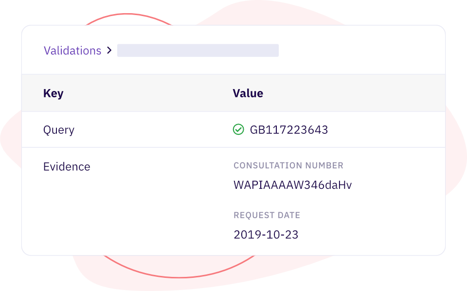 Store data for audit purposes.